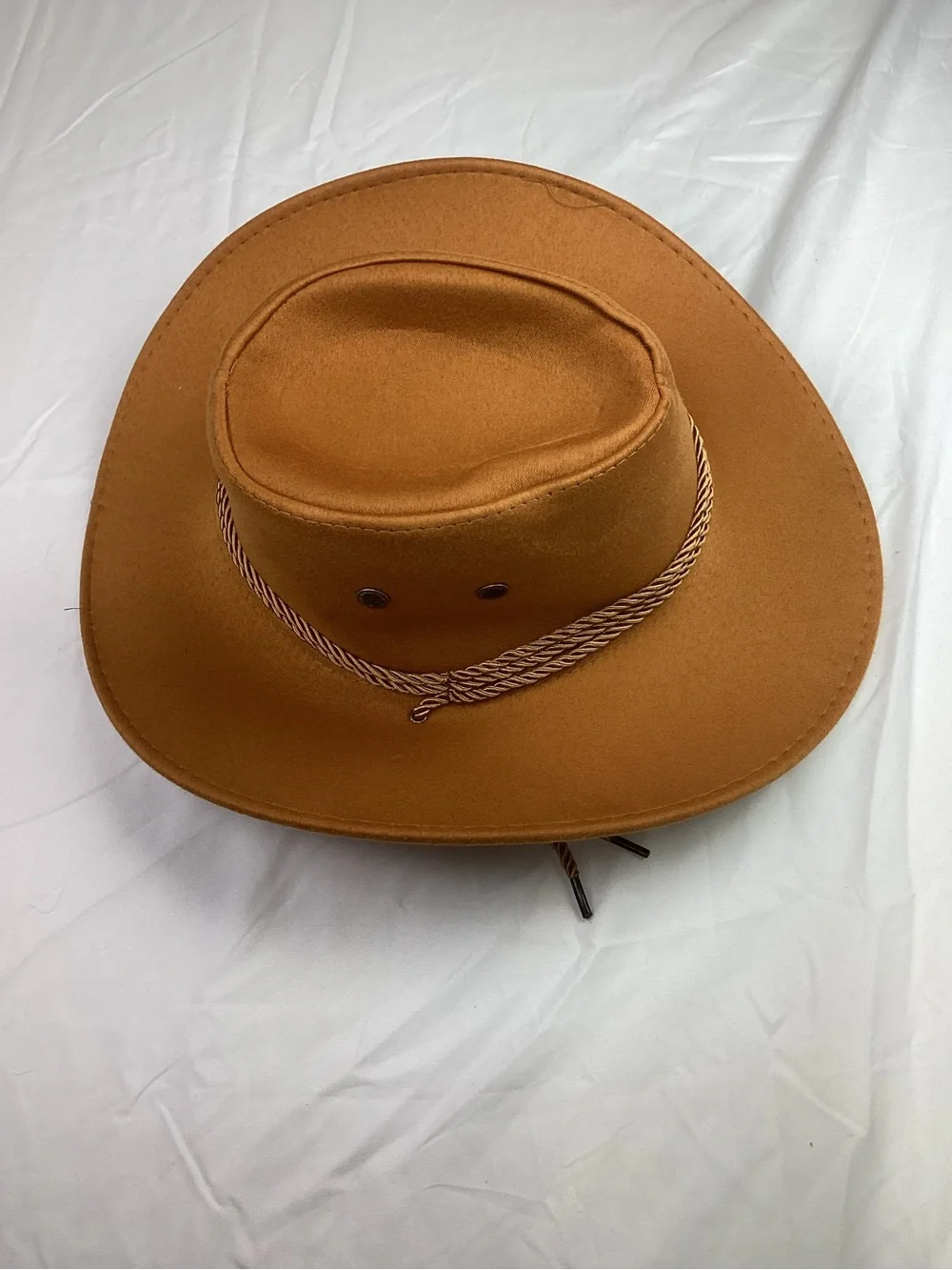 Rust Brown Western-style Felt Cowboy Hat